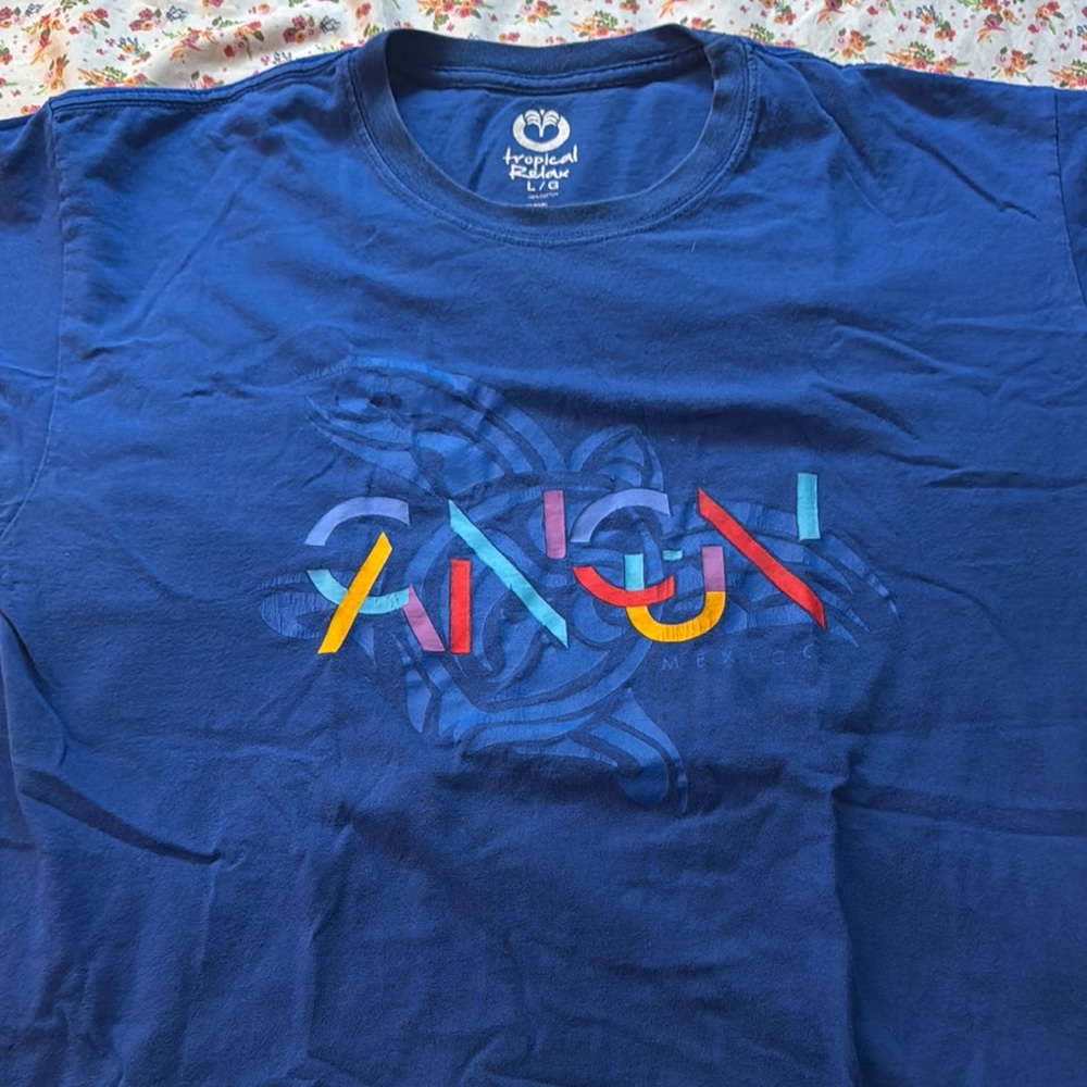 Blue Graphic T-Shirt